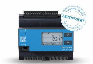UMG 604-PRO von Janitza nach VDE-AR-N 4110 und 4120 zertifiziert