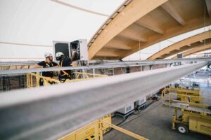 Moderne Ladeinfrastruktur für Elektrobusse in Stuttgart